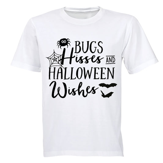 Bugs, Hisses, Halloween Wishes - Kids T-Shirt - BuyAbility South Africa