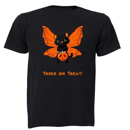 Butterfly Cat - Halloween - Kids T-Shirt - BuyAbility South Africa