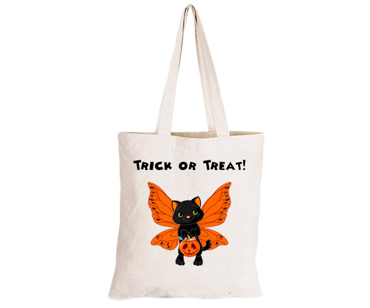 Butterfly Cat - Halloween - Eco-Cotton Trick or Treat Bag - BuyAbility South Africa
