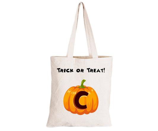 C - Halloween Pumpkin - Eco-Cotton Trick or Treat Bag - BuyAbility South Africa