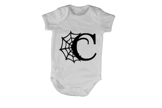 C - Halloween Spiderweb - Baby Grow - BuyAbility South Africa