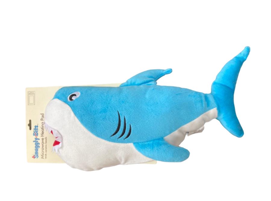 Plush Shark Blue - Microwave Heating - BuyAbility South Africa