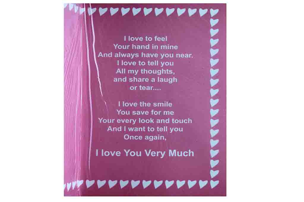 For You my Love (Hugs & Kisses), Valentines Card - BuyAbility
