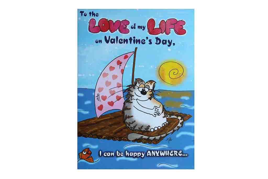 To the Love of my Life on Valentine’s Day – Valentines Card - BuyAbility