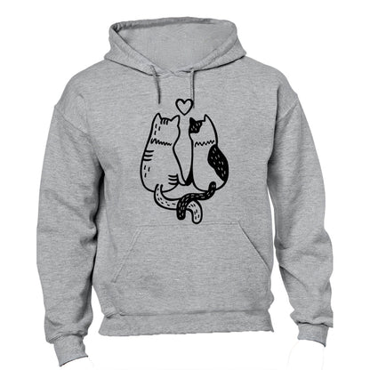 Cats - Valentine - Hoodie - BuyAbility South Africa