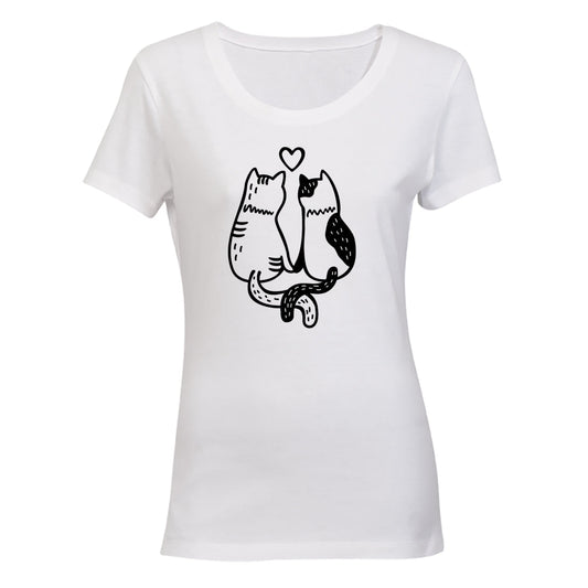 Cats - Valentine - Ladies - T-Shirt - BuyAbility South Africa