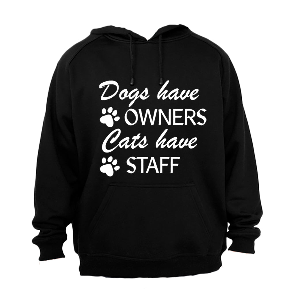 Cats Have Staff - Hoodie - BuyAbility South Africa