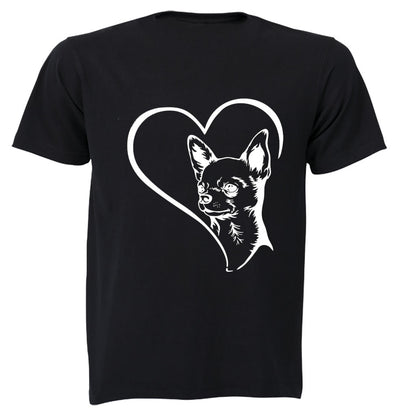 Chihuahua Heart - Adults - T-Shirt - BuyAbility South Africa