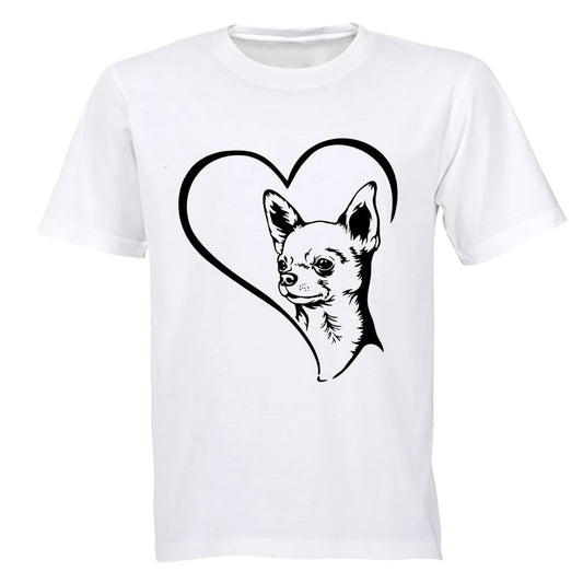 Chihuahua Heart - Kids T-Shirt - BuyAbility South Africa