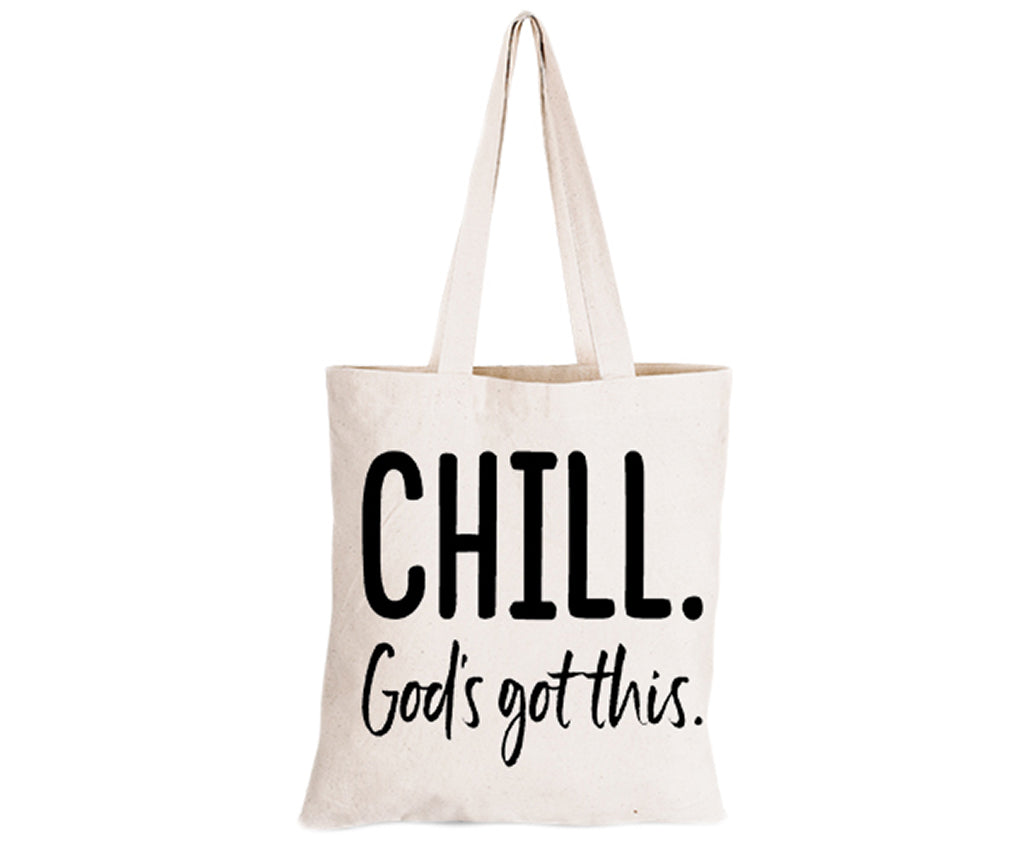 Chill, God's Got This - Eco-Cotton Natural Fibre Bag - BuyAbility South Africa