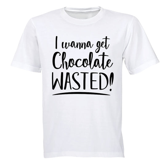 Chocolate Wasted - Easter - Adults - T-Shirt - BuyAbility South Africa