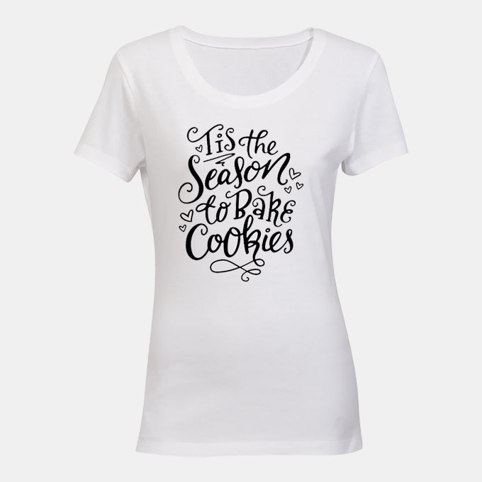Season to Bake Cookies - Christmas - Ladies - T-Shirt