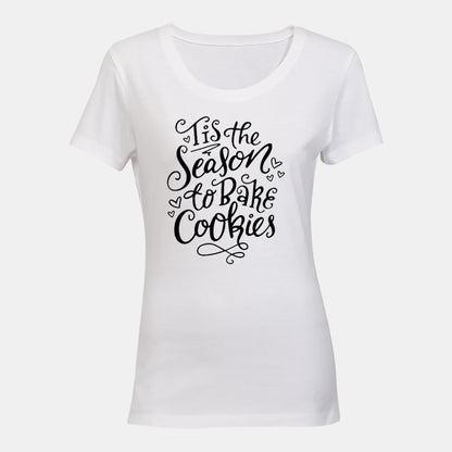 Season to Bake Cookies - Christmas - Ladies - T-Shirt