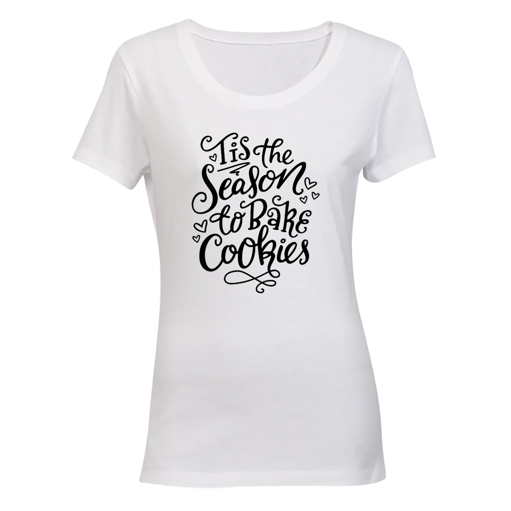 Season to Bake Cookies - Christmas - Ladies - T-Shirt - BuyAbility South Africa