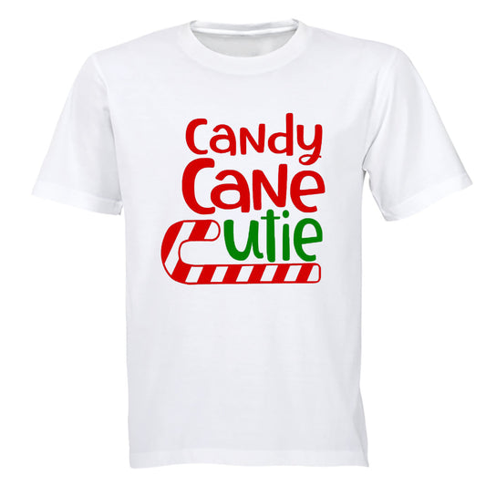 Christmas Candy Cane Cutie - Colourful - Kids T-Shirt - BuyAbility South Africa