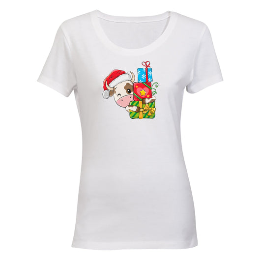 Christmas Cow - T-Shirt - BuyAbility South Africa