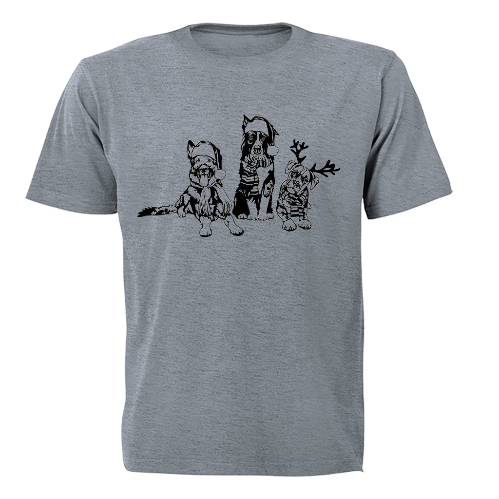Christmas Dogs - Kids T-Shirt - BuyAbility South Africa