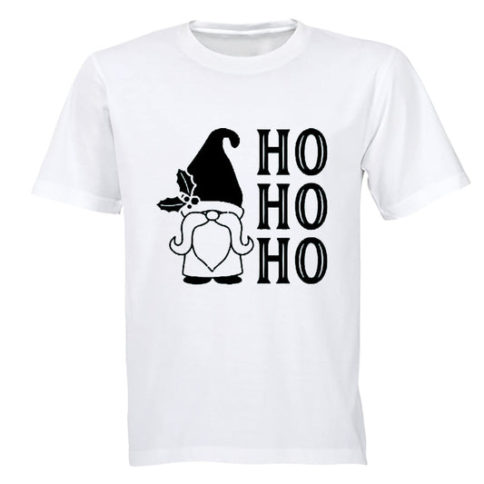 Christmas Gnome - Ho Ho - Adults - T-Shirt - BuyAbility South Africa