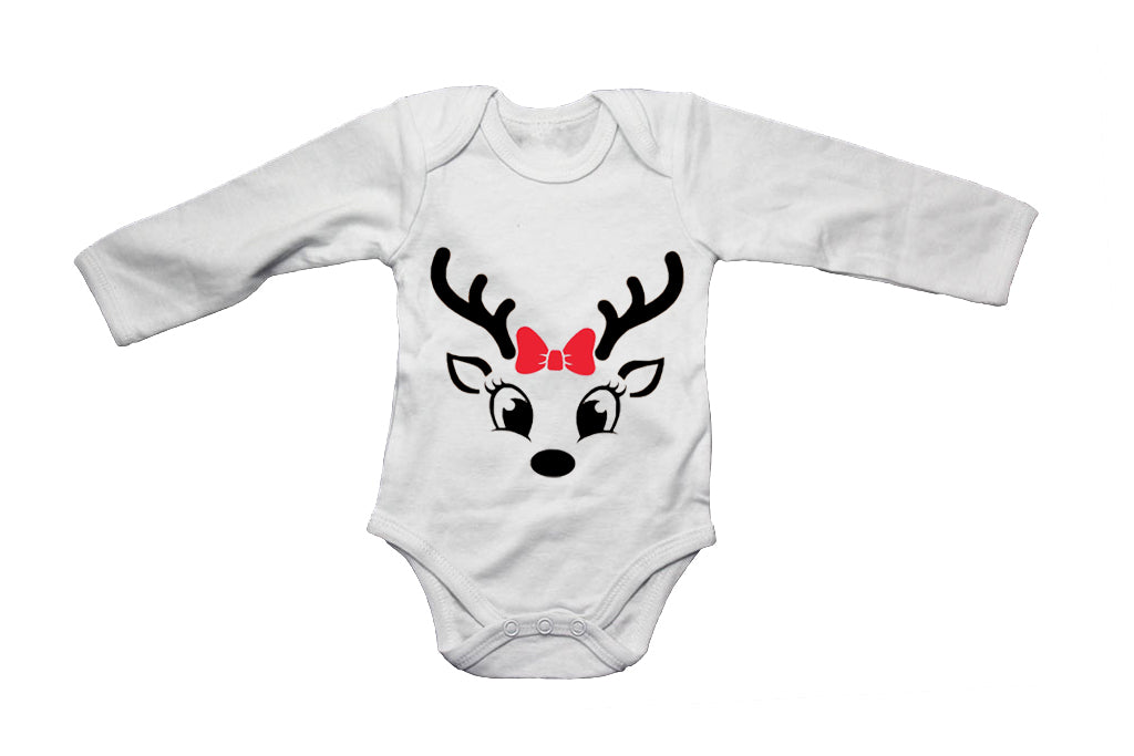 Christmas Reindeer - Bright Eyes - Baby Grow - BuyAbility South Africa