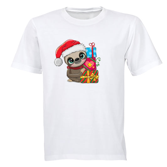 Christmas Sloth - Kids T-Shirt - BuyAbility South Africa