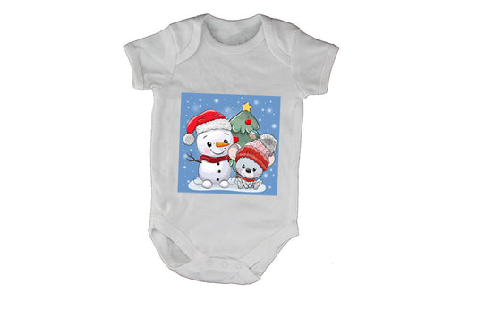 Christmas Snowman - Baby Grow - BuyAbility South Africa