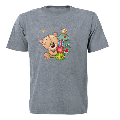 Christmas Teddy - Kids T-Shirt - BuyAbility South Africa