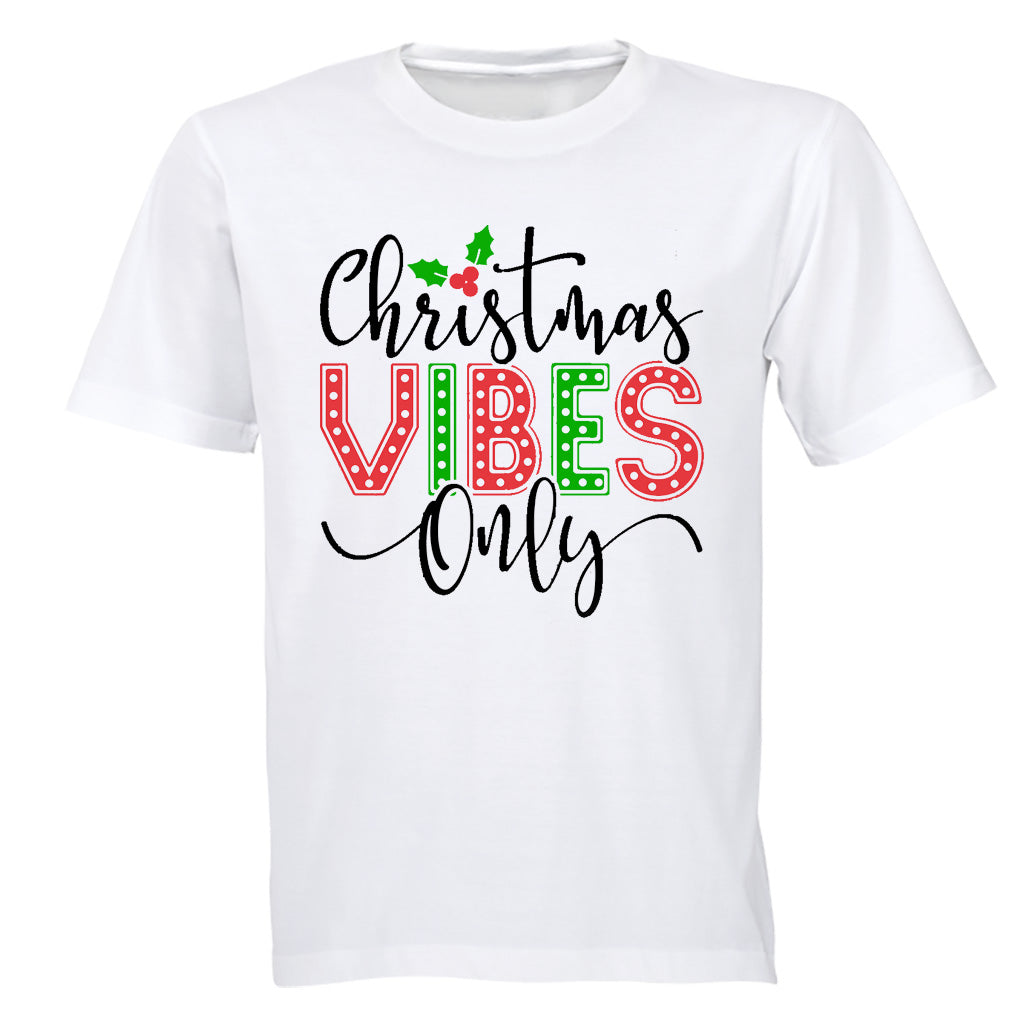 Christmas Vibes Only - Kids T-Shirt - BuyAbility South Africa