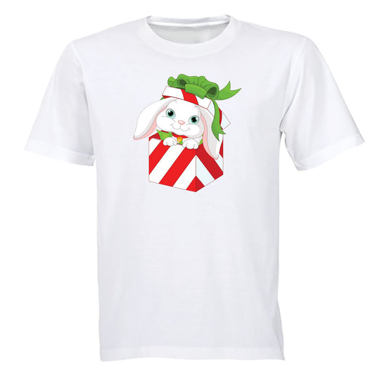 Christmas Bunny Gift - Kids T-Shirt - BuyAbility South Africa