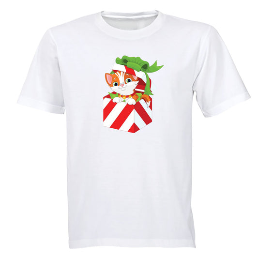 Christmas Kitten Gift - Kids T-Shirt - BuyAbility South Africa