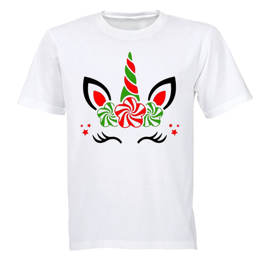 Colourful Christmas Unicorn - Kids T-Shirt - BuyAbility South Africa