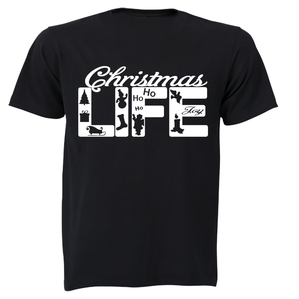 Christmas Life - Adults - T-Shirt - BuyAbility South Africa