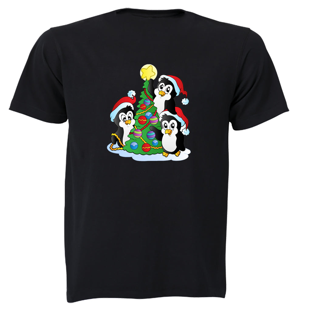 Christmas Penguins - Kids T-Shirt - BuyAbility South Africa