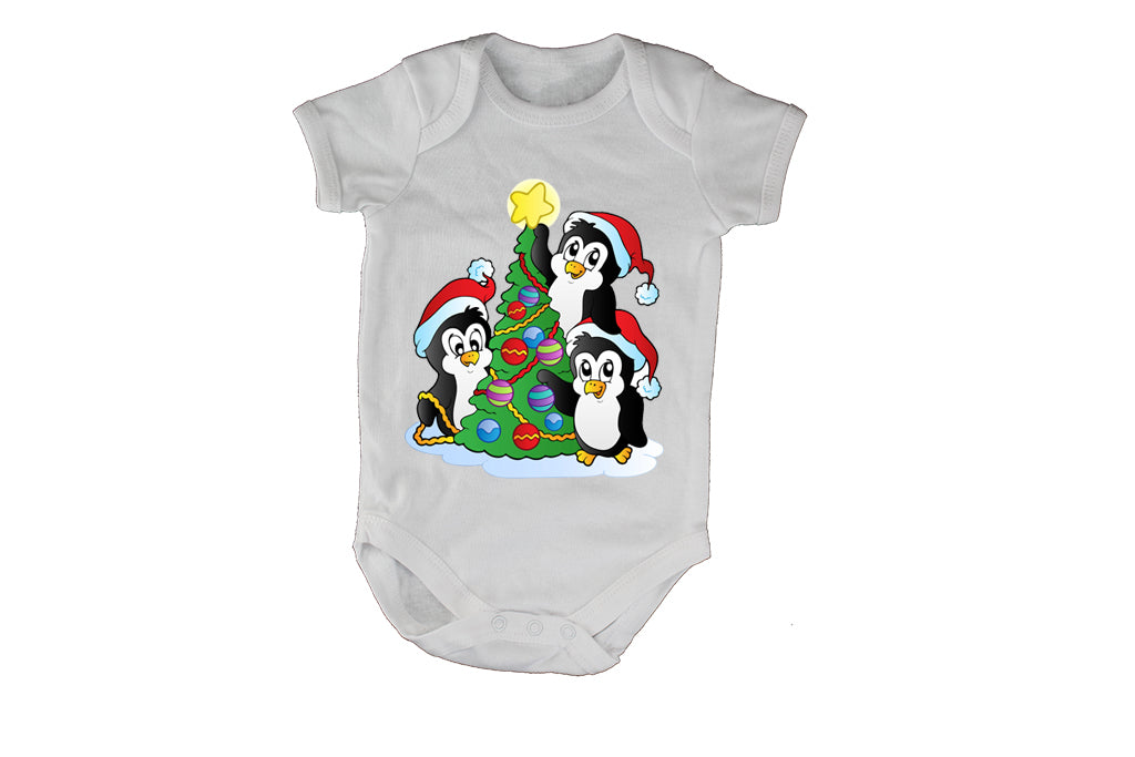 Christmas Penguins - Baby Grow - BuyAbility South Africa