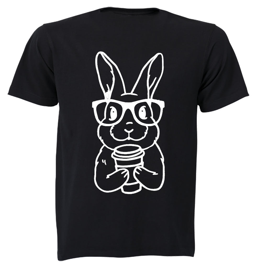 Coffee Bunny - Easter - Adults - T-Shirt - BuyAbility South Africa