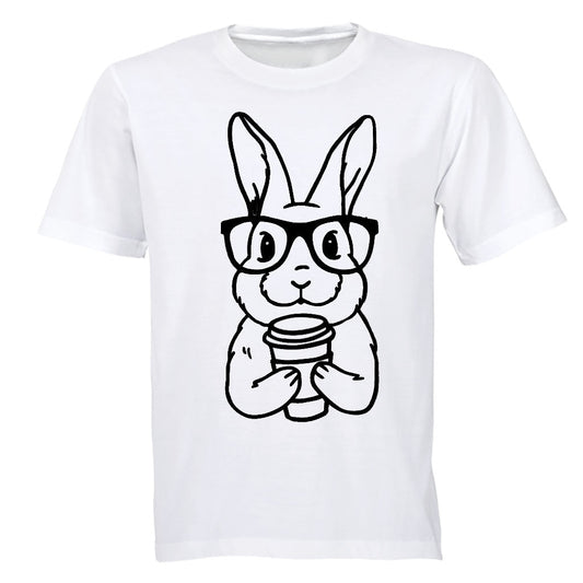 Coffee Bunny - Easter - Adults - T-Shirt - BuyAbility South Africa