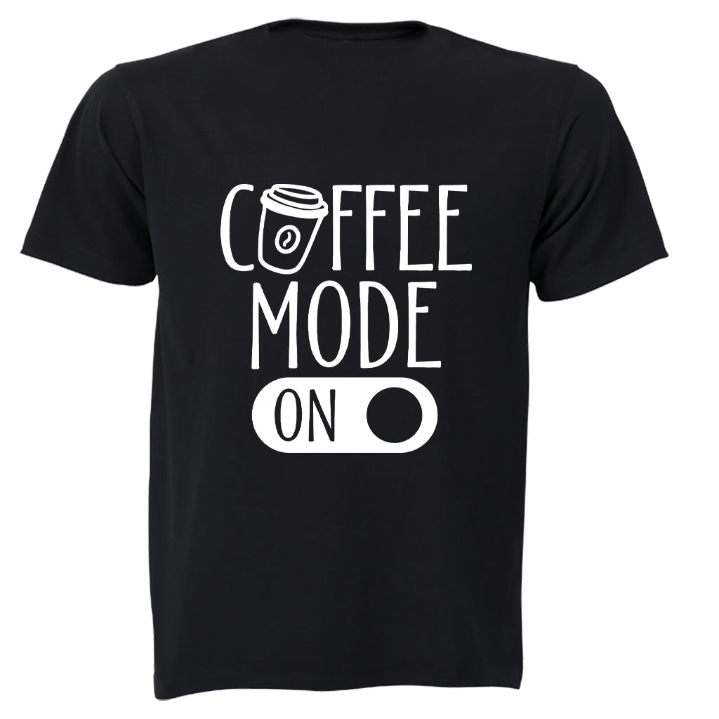 Coffee Mode - Adults - T-Shirt - BuyAbility South Africa