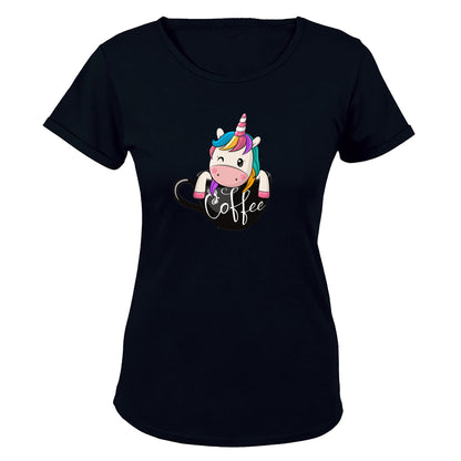 Coffee Unicorn - Ladies - T-Shirt - BuyAbility South Africa
