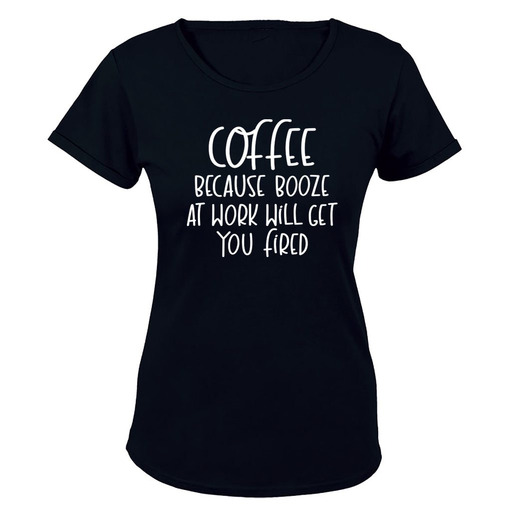 Coffee at Work - Ladies - T-Shirt - BuyAbility South Africa