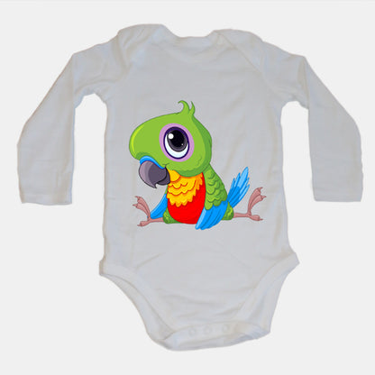 Colourful Parrot - Baby Grow
