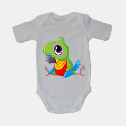 Colourful Parrot - Baby Grow