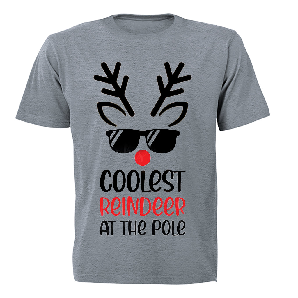 Coolest Reindeer - Christmas - Adults - T-Shirt - BuyAbility South Africa