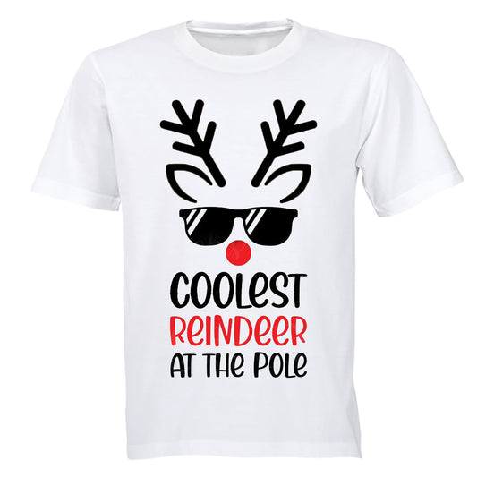 Coolest Reindeer - Christmas - Kids T-Shirt - BuyAbility South Africa