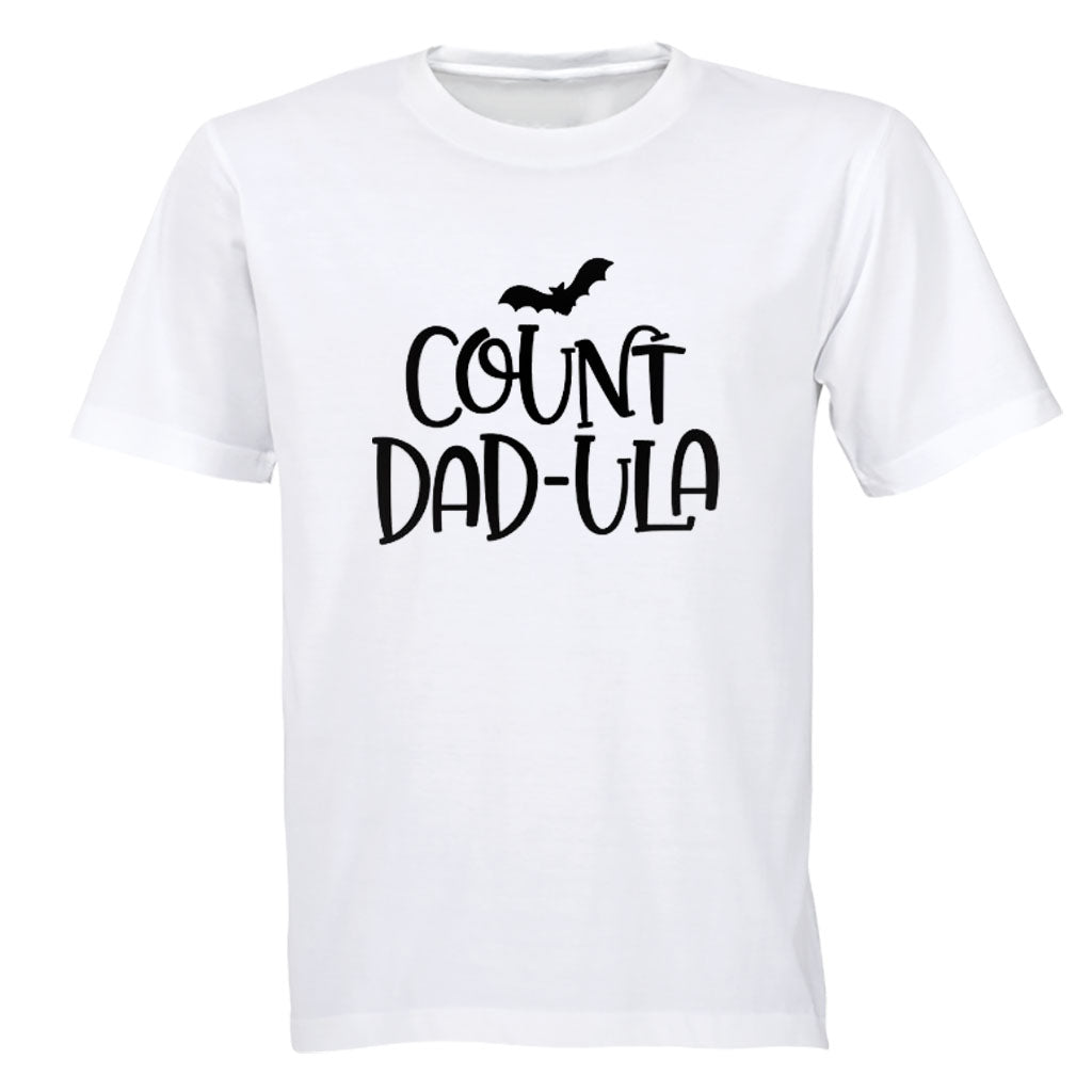 Count Dad-ula - Halloween - Adults - T-Shirt - BuyAbility South Africa