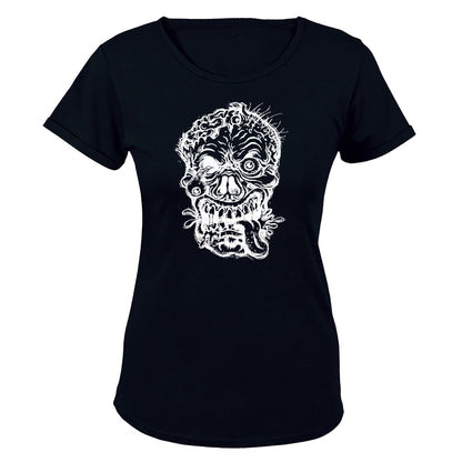 Crazy Zombie - Halloween - Ladies - T-Shirt - BuyAbility South Africa