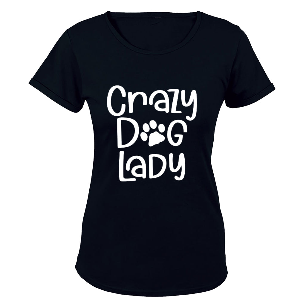 Crazy Dog Lady - Ladies - T-Shirt - BuyAbility South Africa