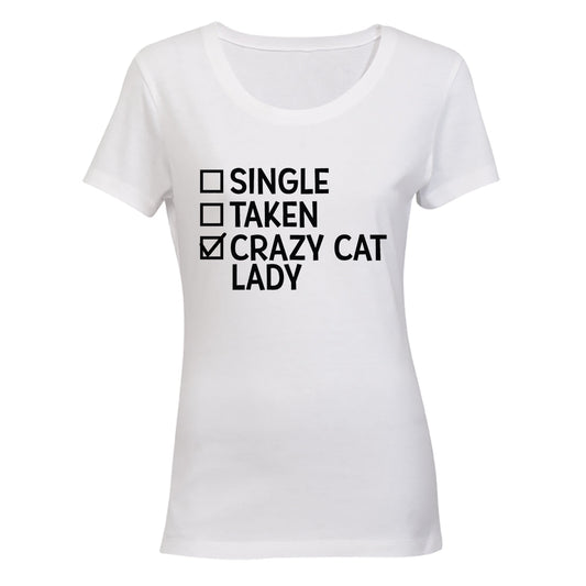Crazy Cat Lady - Ladies - T-Shirt - BuyAbility South Africa