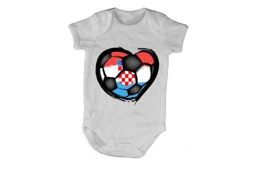 Croatia - Soccer Inspired - Baby Grow - BuyAbility South Africa