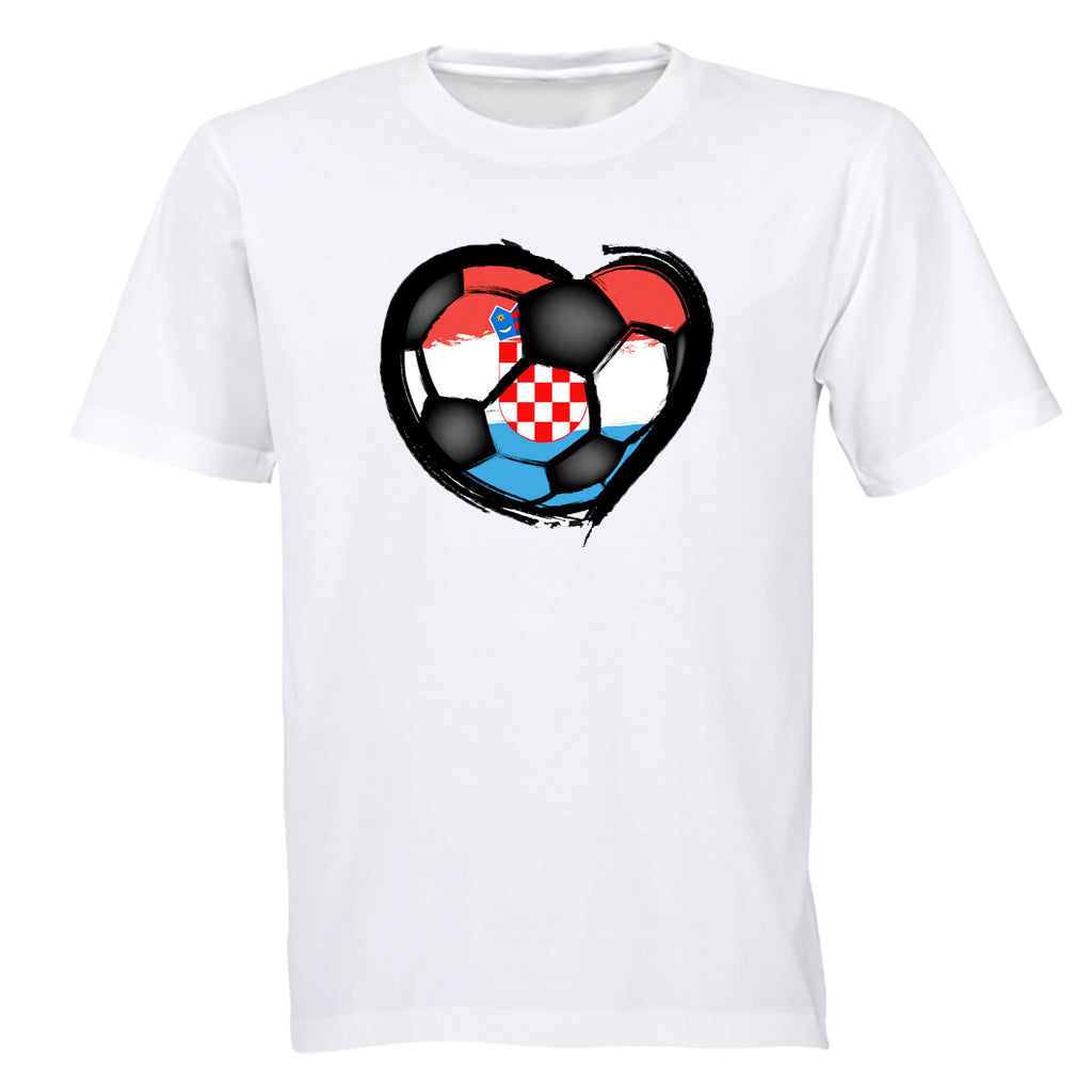 Croatia - Soccer Inspired - Adults - T-Shirt - BuyAbility South Africa