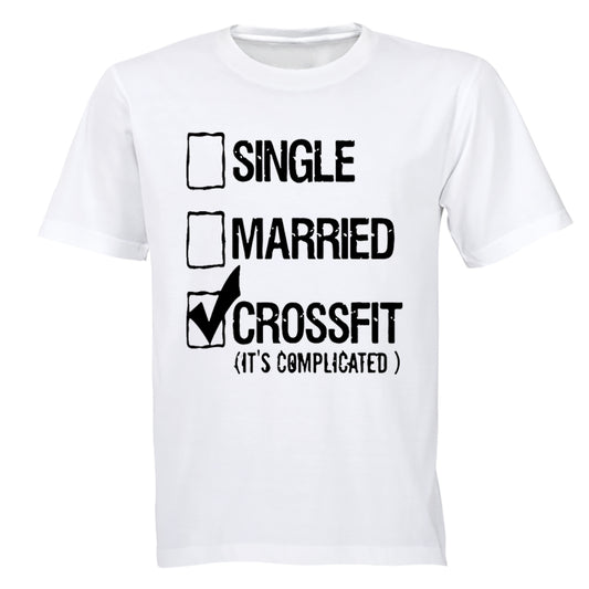 Crossfit - It's Complicated - Adults - T-Shirt - BuyAbility South Africa