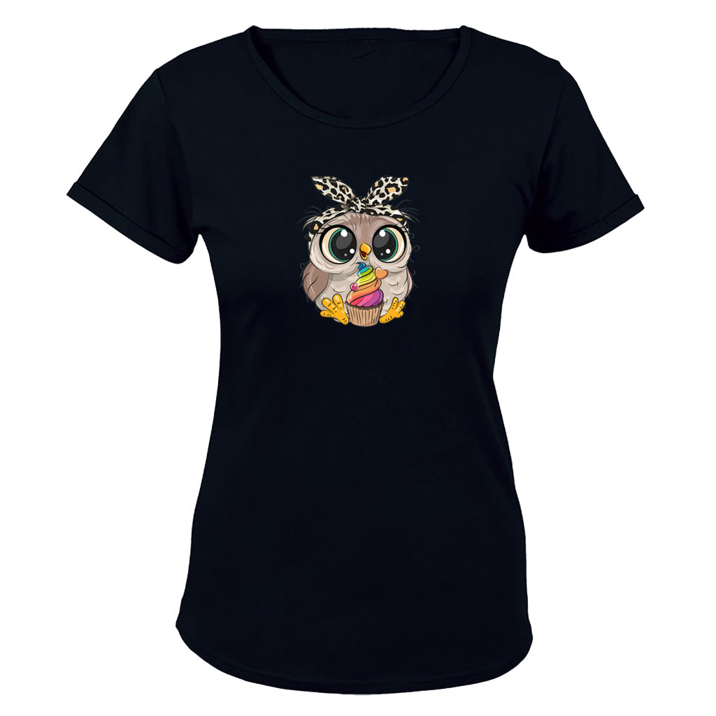 Cupcake Headband Owl - Ladies - T-Shirt - BuyAbility South Africa